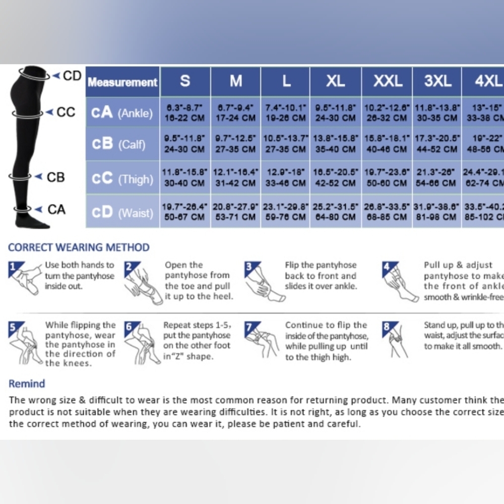 Beister Compression Pantyhose - Picture 4 of 4